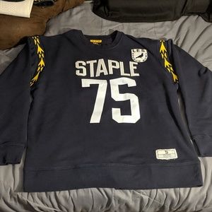 Staple Pigeon men's 3XL crew neck sweater. Used.